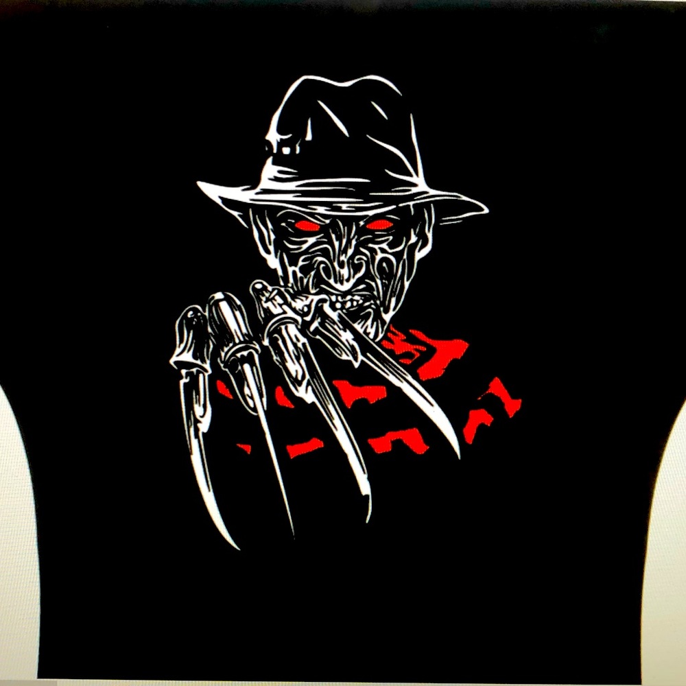 Awesome Freddy Krueger horror T-shirt